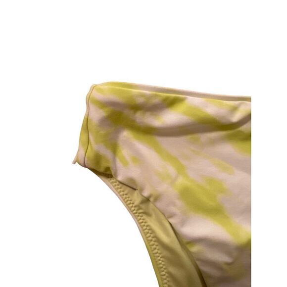 Seafolly Women's High Waist Beach Break Summer Bikini Bottom Size 2 Limeaid NWT - Picture 5 of 5